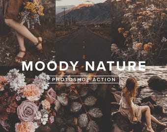 AKCJA PHOTOSHOP – Nastrojowa natura // Brązowe odcienie, ciemne i nastrojowe