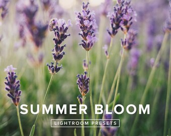 Lightroom Presets - Summer Bloom | Fresh Tones for Nature Photography – Mobile & Desktop