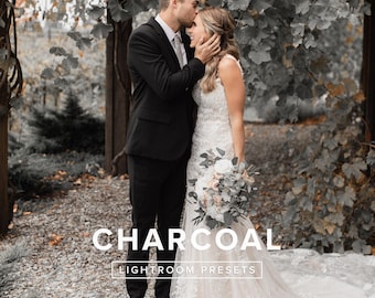 Lightroom Presets - Charcoal | Moody Washed Tones for Nature, Wedding and Portrait Photography Filters – Mobile & Desktop