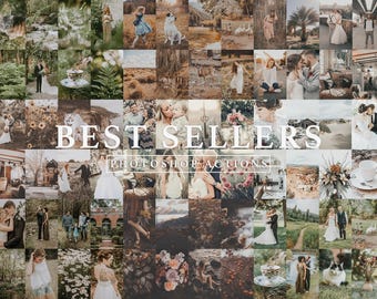 PHOTOSHOP ACTIONS – Best Sellers // Nature and Portrait Photography Filters