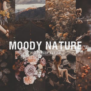 Azione Photoshop – Natura malinconica // Toni marroni, scuro e malinconico