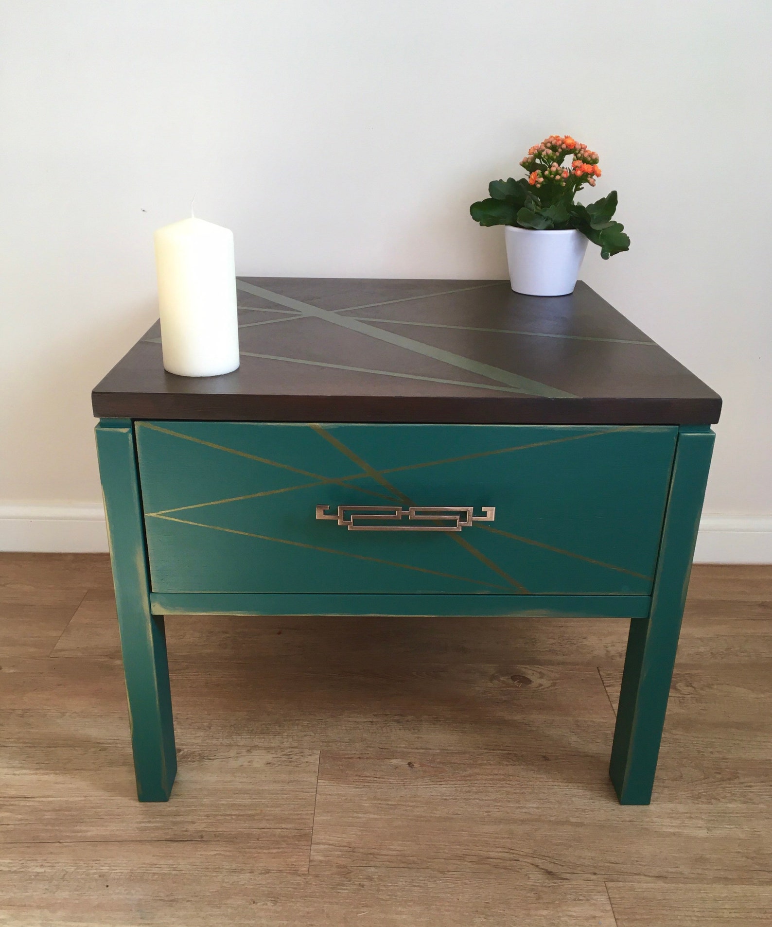 Forest Green MCM Coffee/end Table Etsy