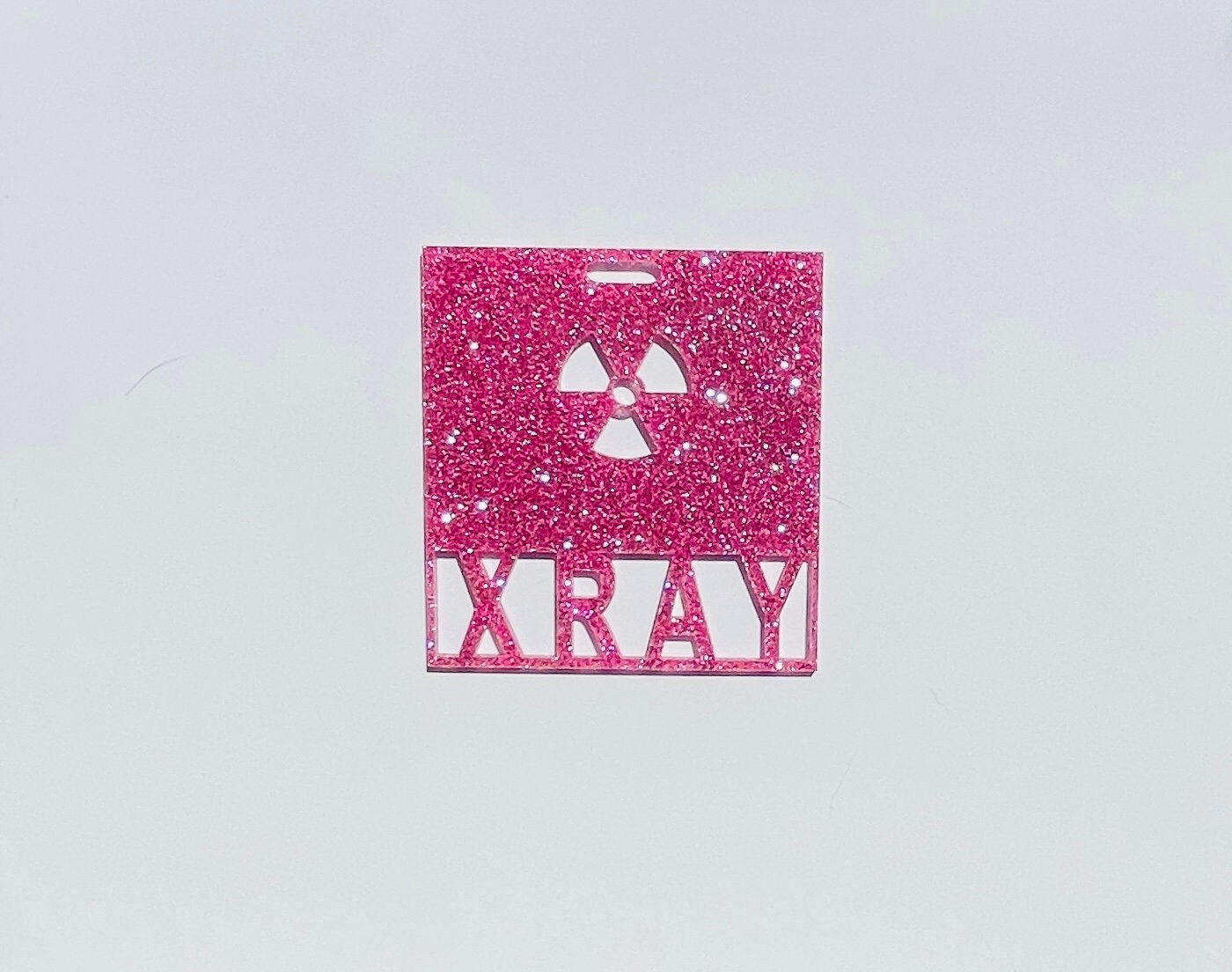 xray marker parker badge buddy with cut out