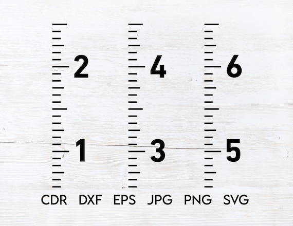 Download Growth Chart Svg Wall Ruler