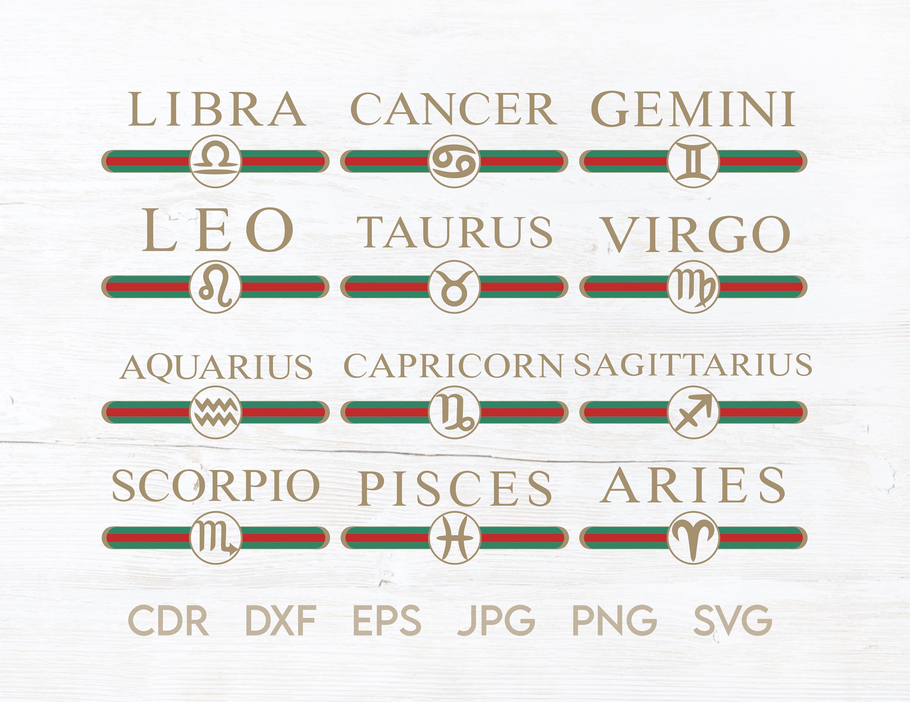 Zodiac svg, horoscope birthday svg, Astrology print, Zodiac signs svg