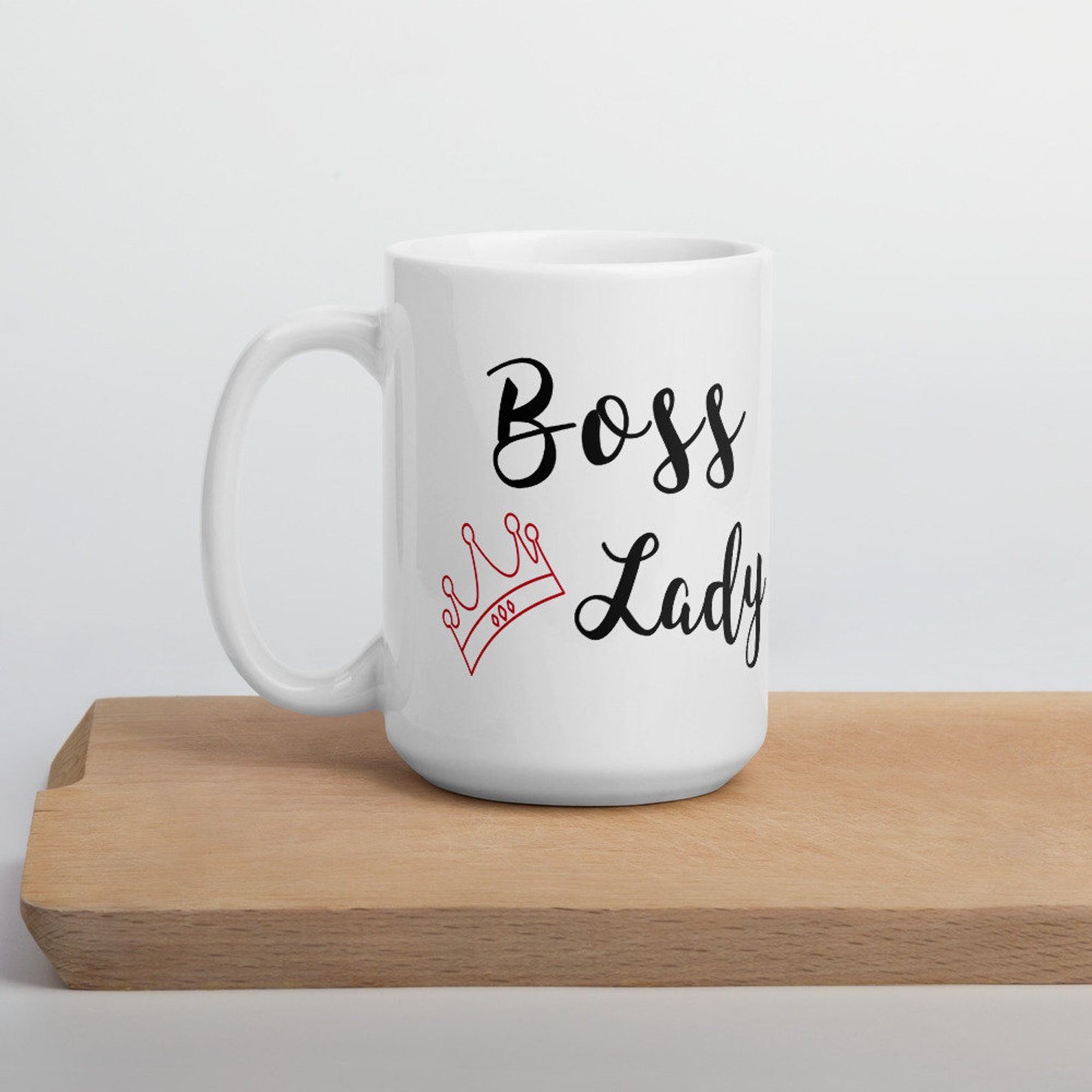 Safe Boss Lady Mug or Glass Gift for Businesswoman Etsy UK