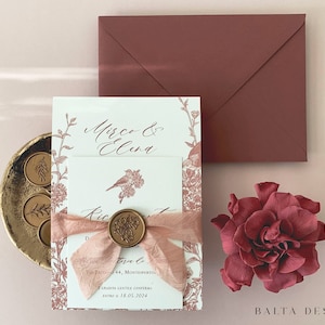 Partecipazione matrimonio Botanical_01