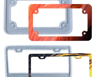 Silicone License Plate Frame - Etsy