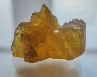 Natural Yellow Aquamarine Crystal Specimen - Heliodor Beryl, 8.5 Grams
