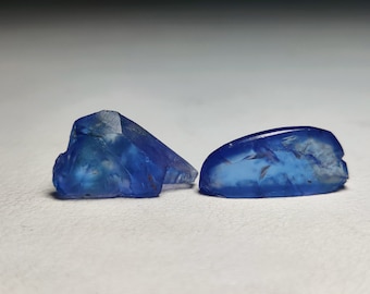 タンザナイト原石：ライトブルーの原石（15～20 mm） - Etsy 日本