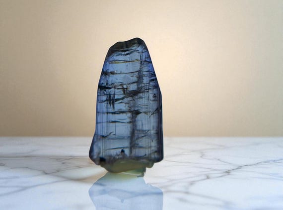 Unheated Tanzanite Crystal, Raw Zoisite Gemstone, 5.97 Carats