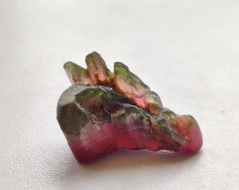 Roher Wassermelonenturmalin Rohedelstein (29 Karat) aus Afrika