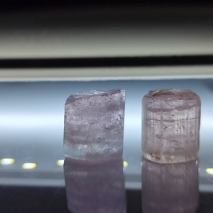 Burma & Afghani Natural Rubellite Tourmaline Crystals/ 48.9 Carats / Baby Pink Color / From 2 Different Mine / Raw Tourmaline Collection