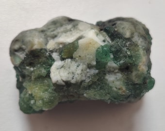 Natural Emerald Specimen / 66 Grams / Emerald Rough Gemstone / Green Color / For Specimens Collector