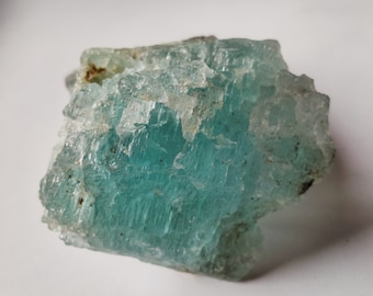 Natural Aquamarine Specimen / 90 Grams / Looks Like Ice Crystal / For Specimen Collectors / Beryl