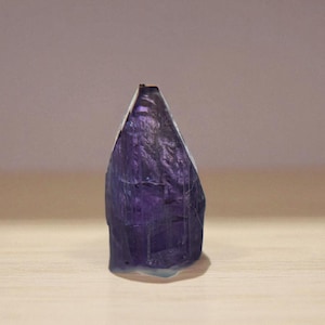 Natural Purple Tanzanite Healing Crystal / 6.54 Carats / 17x8x7mm / Raw Gemstone / Crystal For Jewelry / Crystal for Gift / Unheated
