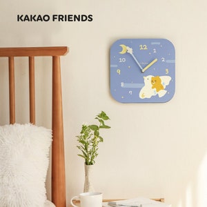 KAKAO FRIENDS Silent Wall Clock - Ryan