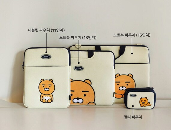 【KAKAO FRIENDS】Hard Tablet pouch 11inch [Ryan/Apeach] KAKAO FRIENDS 11