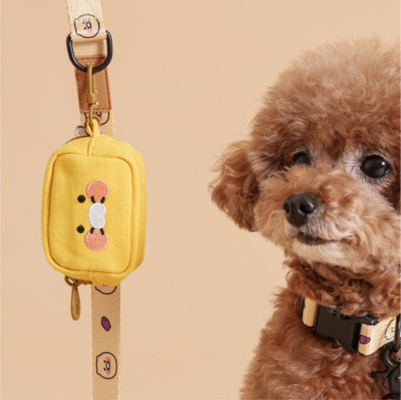 【KAKAO FRIENDS】CHOONSIK★Square Poop Bag Pouch Kakao_Friends_Choonsik_Boucle_