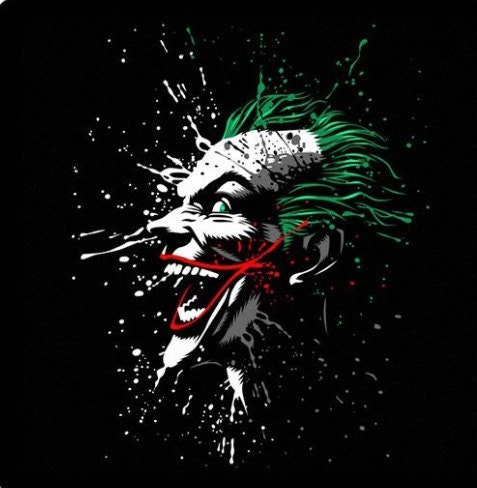 Joker Why so Serious Embroidery Design - Etsy