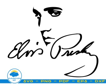 Download Elvis Silhouette Etsy
