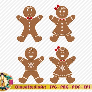 Christmas Gingerbread Svg,Christmas Svg,Gingerbread Man Svg, Gingerbread Man,Christmas Clip Art,Cut Files,Cricut,Silhouette File