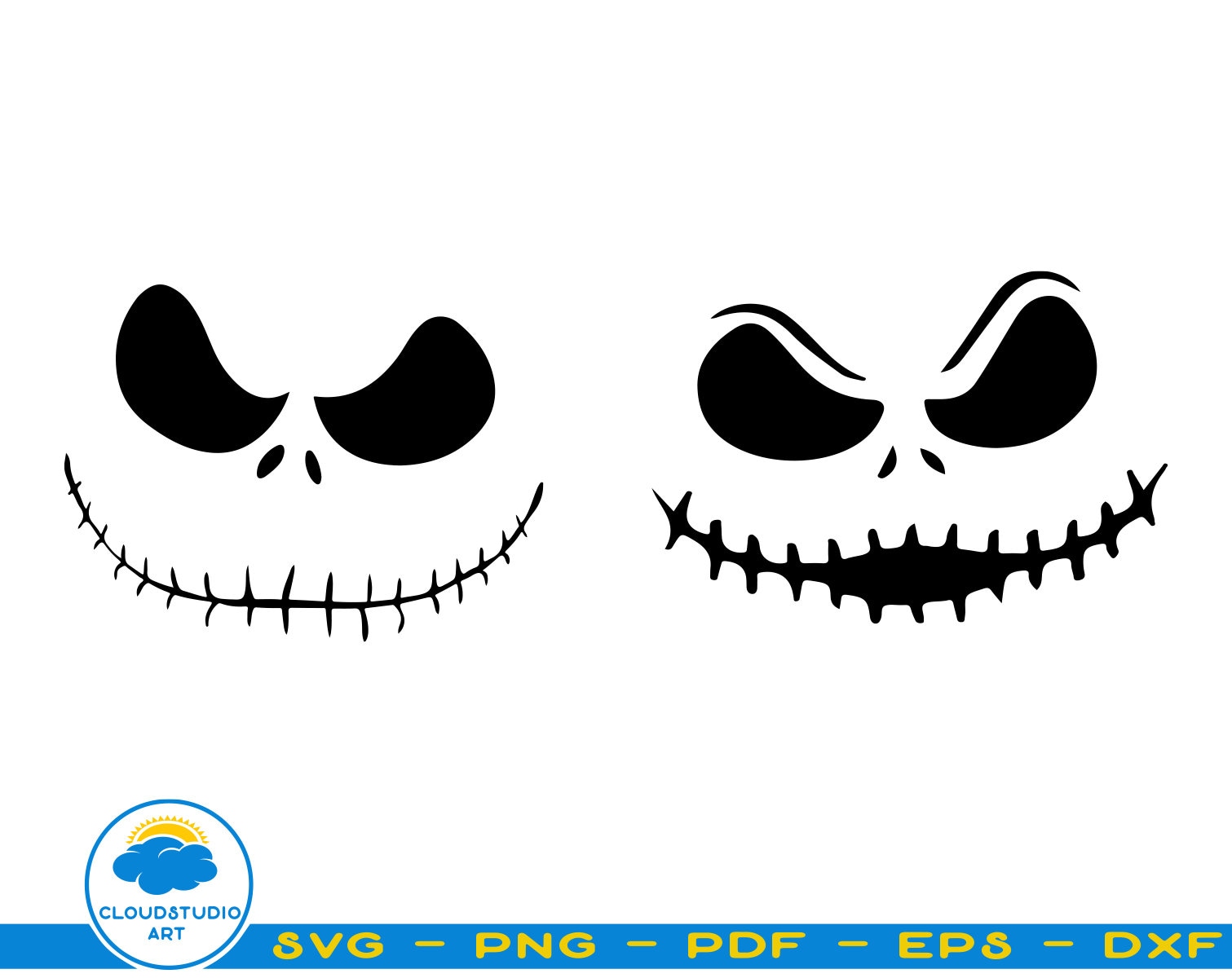 Jack Skellington Stencil