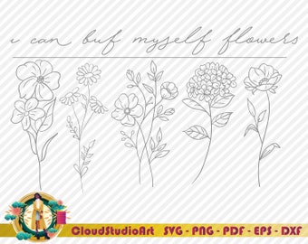 I Can Buy Myself Flowers Svg, Inspirational Svg, Valentines Day Svg, Self Love Svg, Trendy Hoodie Svg, Popular Png, Wavy Stacked Svg