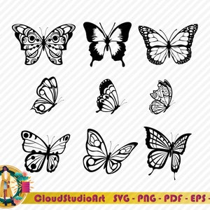 Butterfly Svg,Butterfly Svg Bundle,Layered Butterfly Bundle Cricut Svg Files,Butterflies,Butterfly Svg for Cricut,Butterfly Clipart