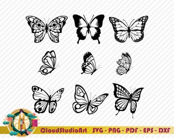 Butterfly Svg,Butterfly Svg Bundle,Layered Butterfly Bundle Cricut Svg Files,Butterflies,Butterfly Svg for Cricut,Butterfly Clipart