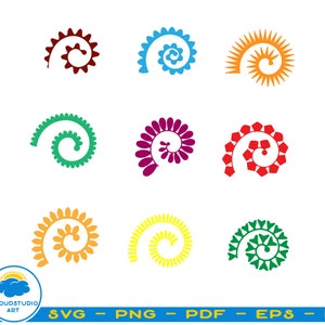 Rolled Flower Svg, Flowers Template, Rolled Paper Flowers Svg, Flowers Svg, Rolled Flower Cut File, 3d Rose Svg, Rolled Paper Flower,Origami