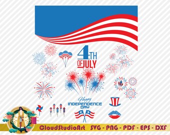 4th Of July Svg Bundle Fireworks Svg & Png, 4th of July Fireworks, USA fireworks, Firecracker SVG, fireworks clipart PNG files.