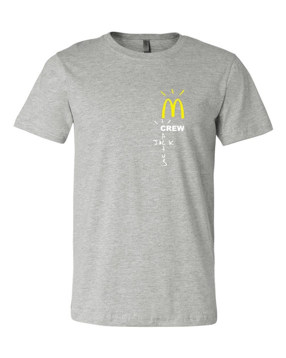 cactus jack mcdonalds shirt