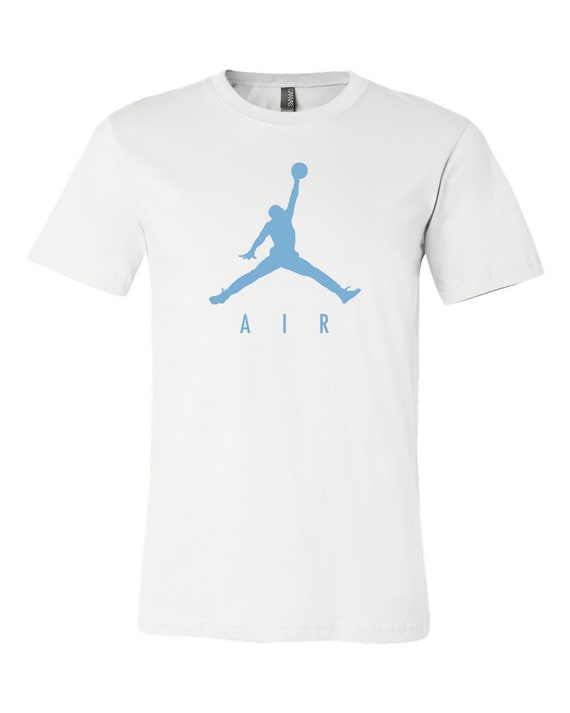 blue jordan shirt