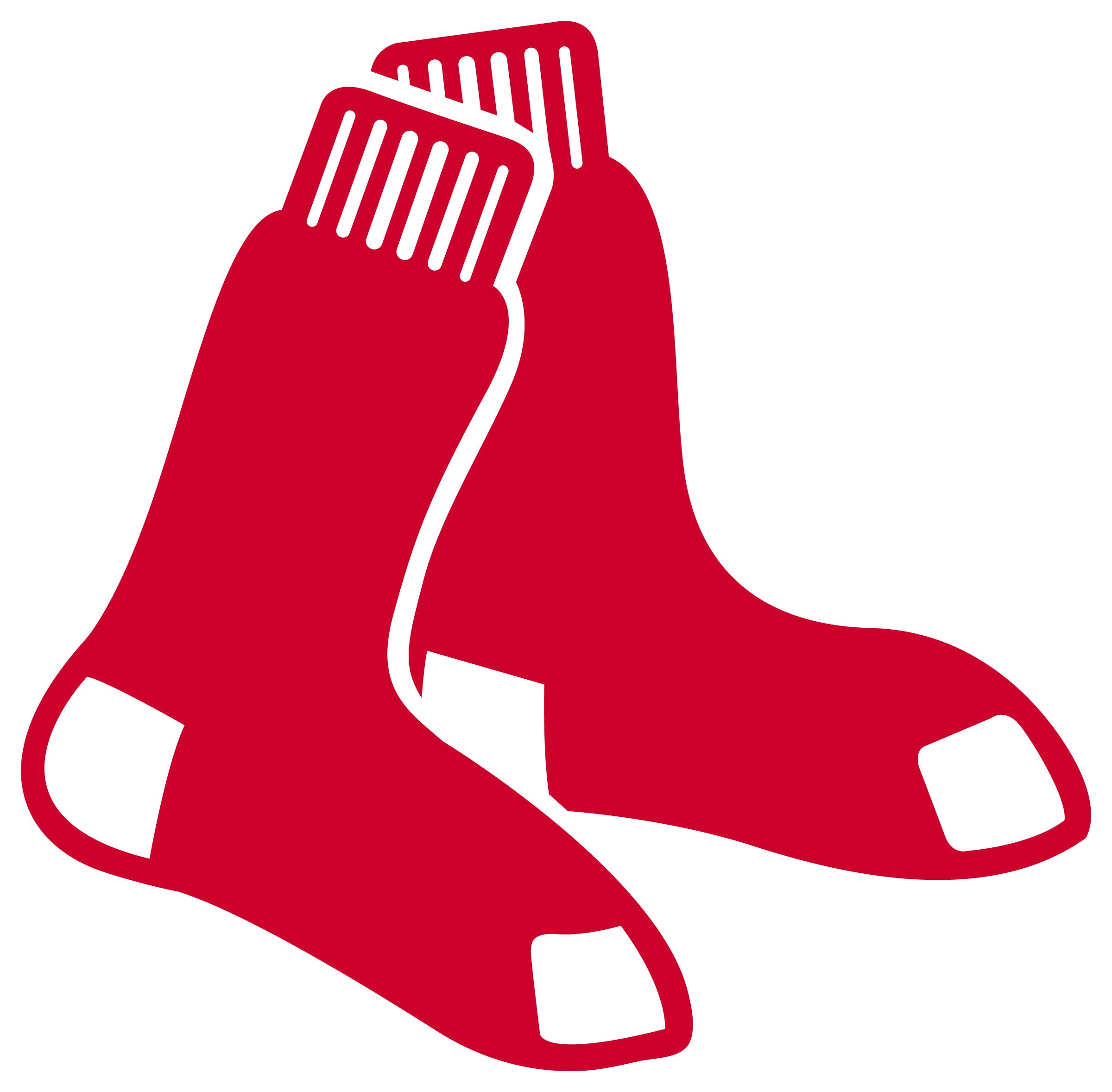 Boston Red Sox Socks Logo Sticker Vinyl Decal 10 Sizes Etsy