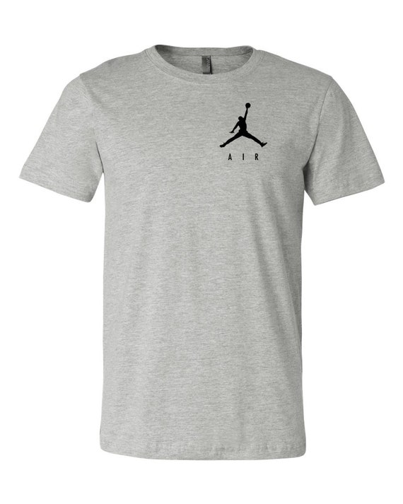 Left Chest T-shirt Air Jordan - Etsy