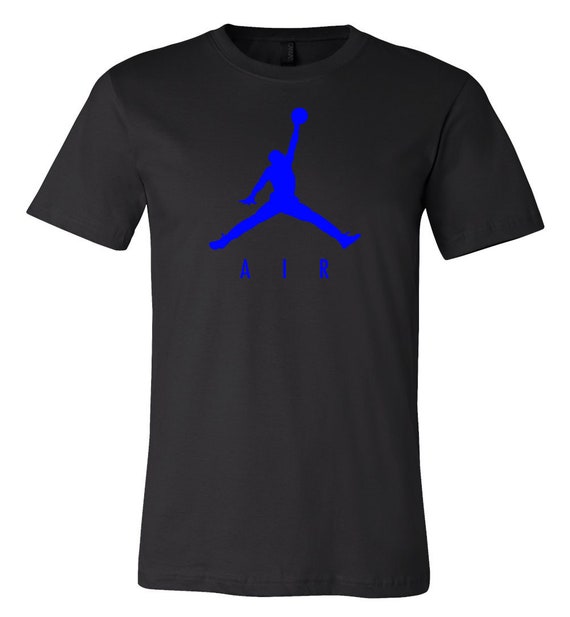 air jordan blue t shirt