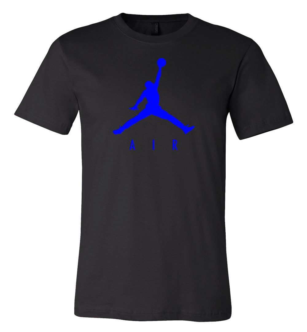 blue michael jordan shirt