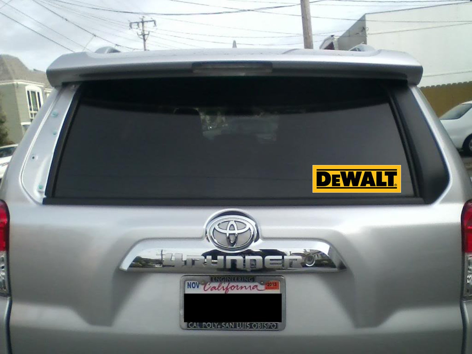 Dewalt Tools Black Text Logo Sticker Construction Decals Etsy