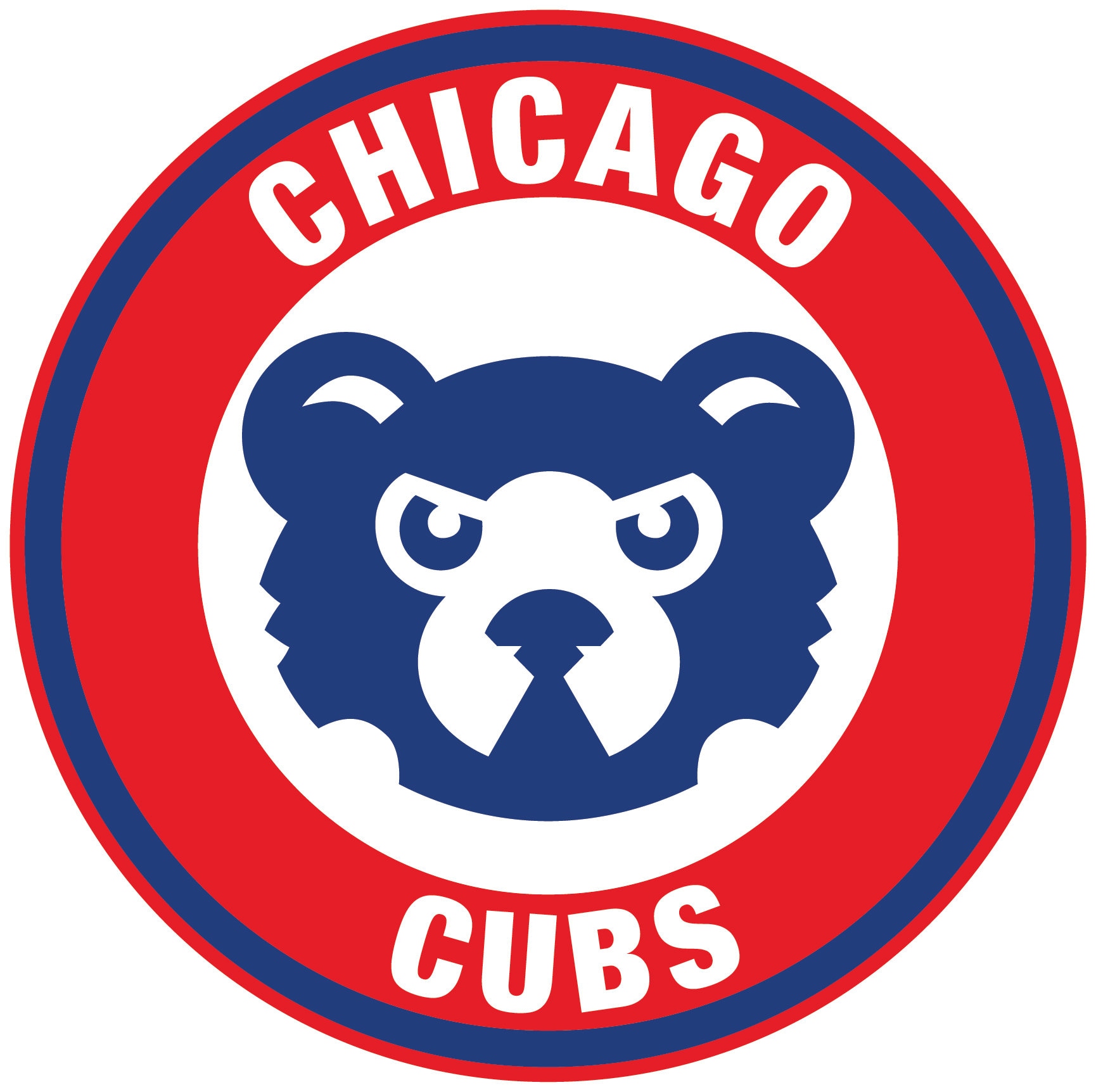 Chicago Cubs Circle pegatina / vinilo calcomanía / 10 | Etsy