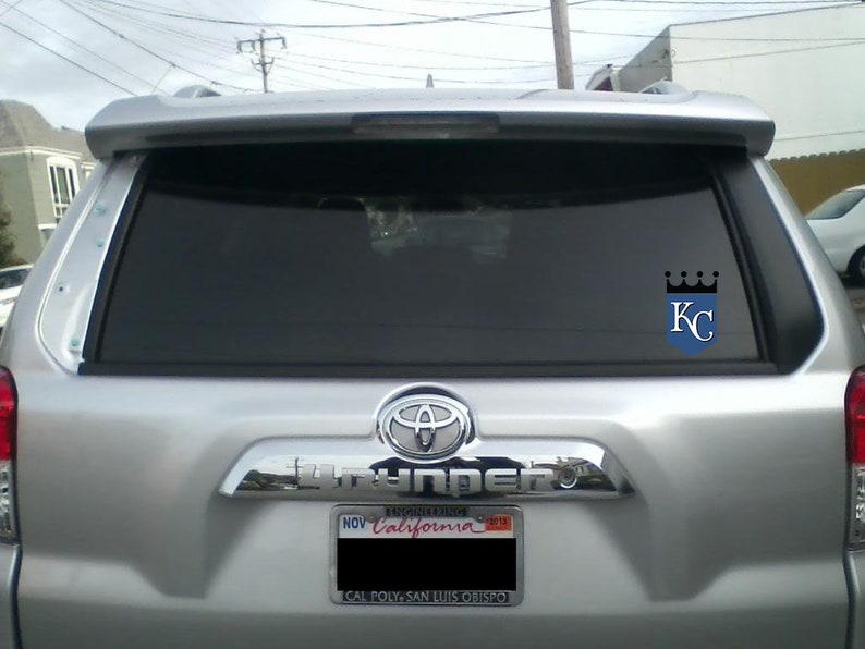 Kansas City Royals Logo Sticker Car Vinyl Decal Waterproof Bumper Decals 10 Sizes