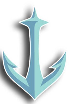 Seattle Kraken Anchor Logo Sticker Vinyl Decal Etsy De