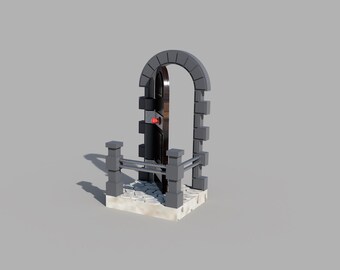 Mouse House – Magical Door STL File (3D Printable)