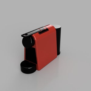 Nespresso Coffee Machine Kitchen Appliances | 1:6 | Dollhouse Miniature | 3D Print STL File