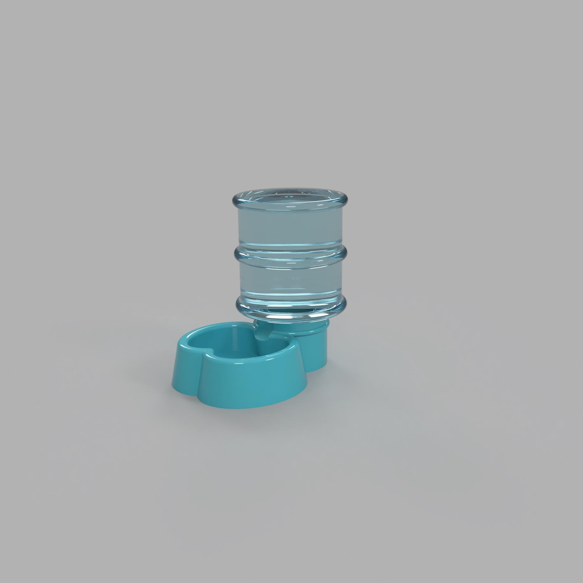 Dog Bowl with Water Dispenser