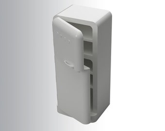Electrodomésticos de cocina SMEG para frigorífico / 1:6 / Miniatura de casa de muñecas / Archivo STL para impresión 3D