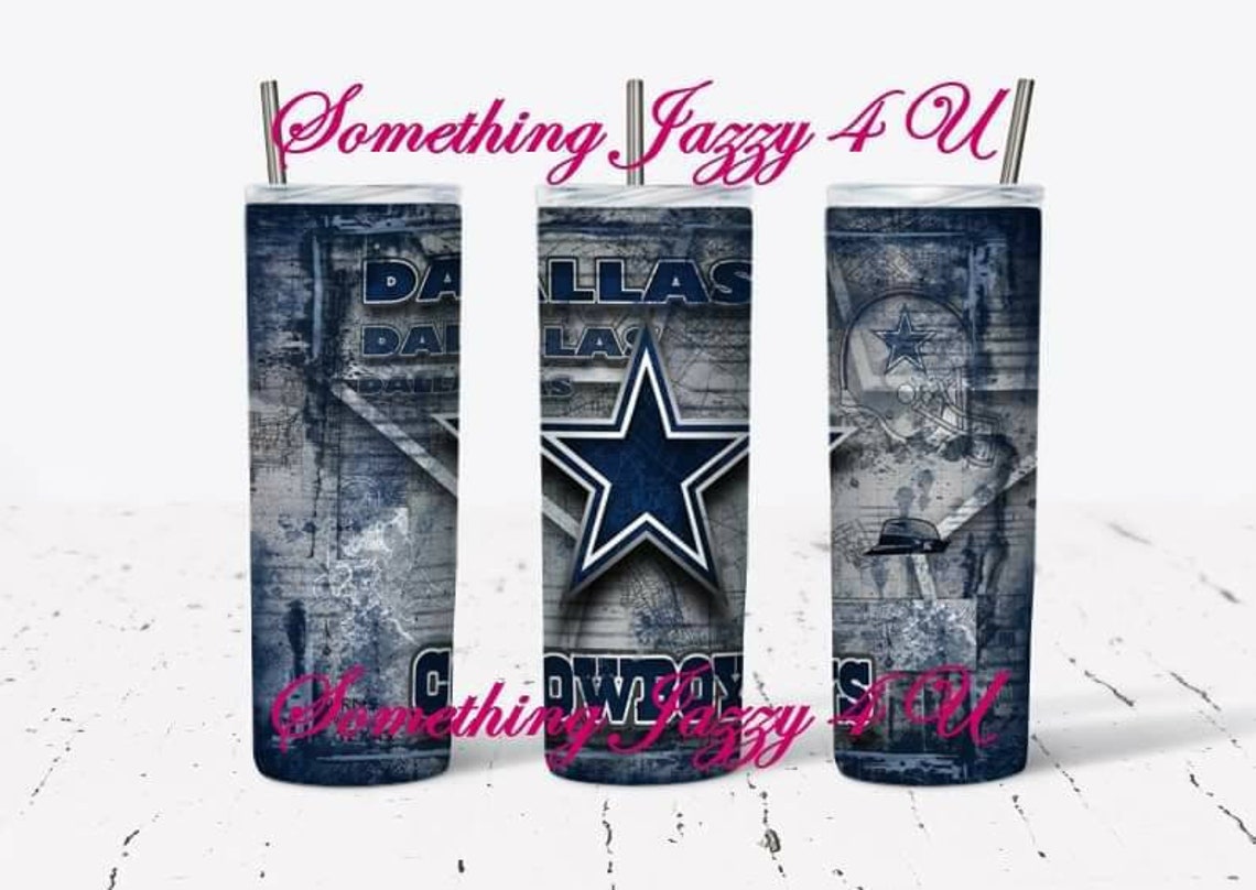 Dallas Cowboys inspired 20 oz insulated Tumbler | Etsy