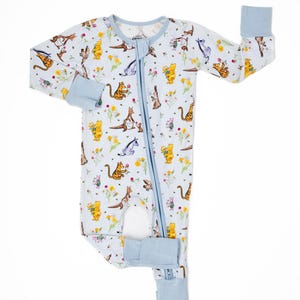 Winnie the Pooh in Bloom Spring Bamboo Baby Pajamas, Gender Neutral Floral Winnie-the-Pooh Bamboo,  Winnie-the-Pooh Baby Shower