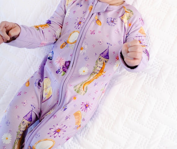 Fall Floral Bamboo Baby Pajama