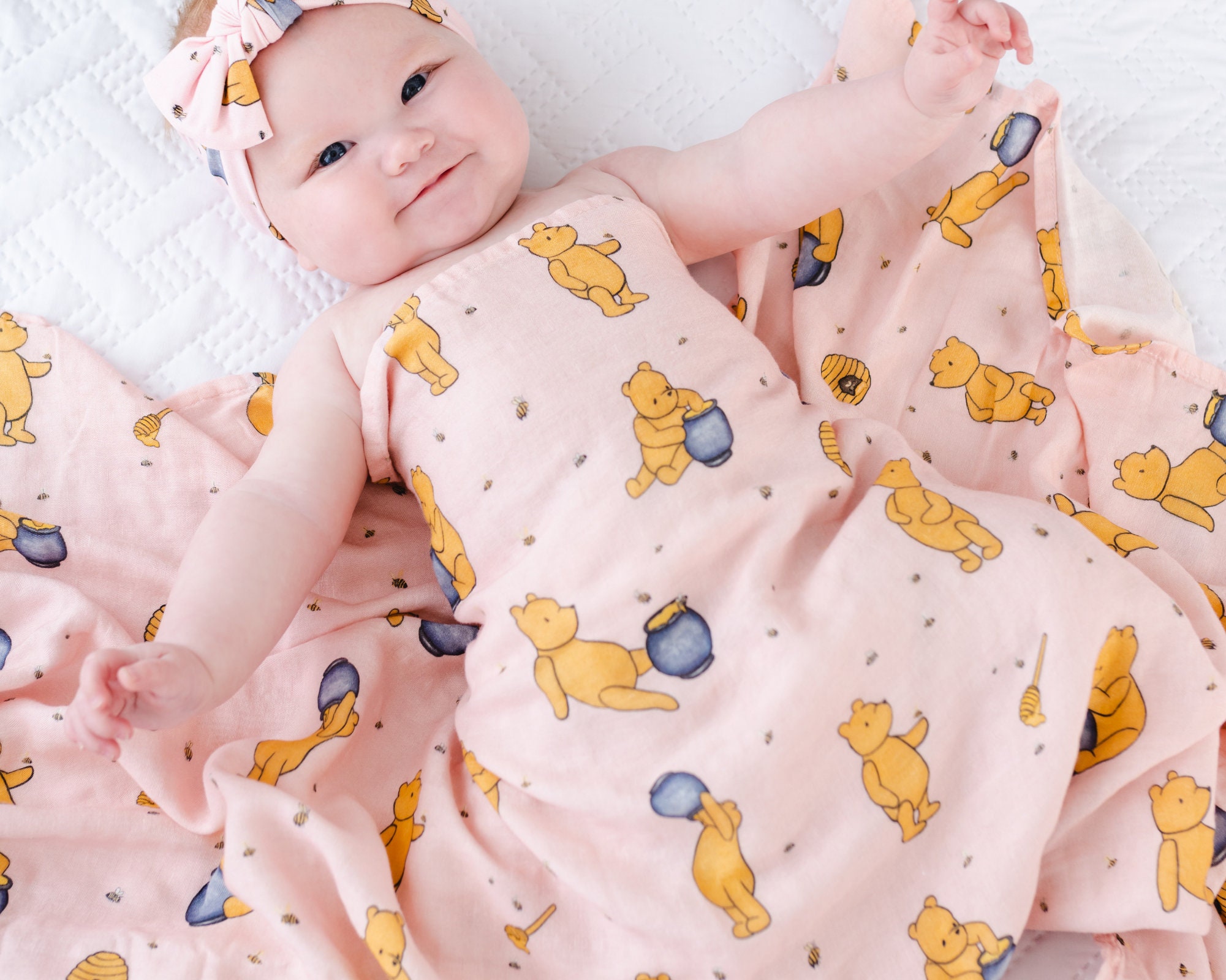 Winnie the pooh PINK BABY Blanket Winnie the Pooh Swaddle Newborn BAMBOO Swaddle Blanket Pooh Baby Blanket Pink Bamboo Swaddle Etsy Canada